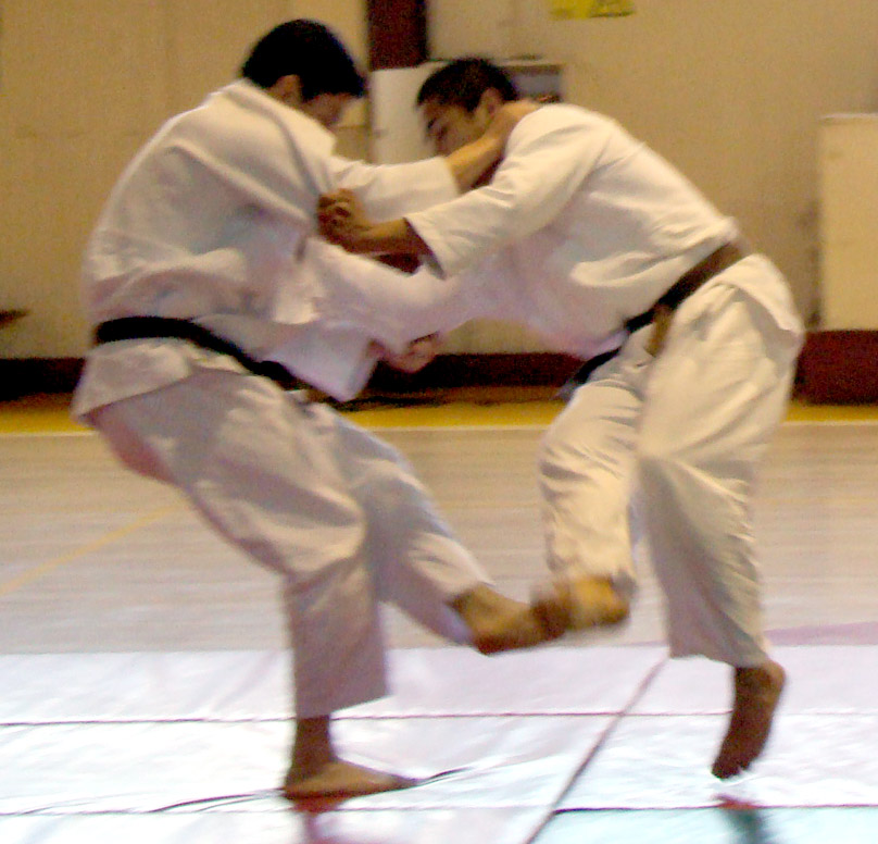 Push Sweep (Guard To Mount)